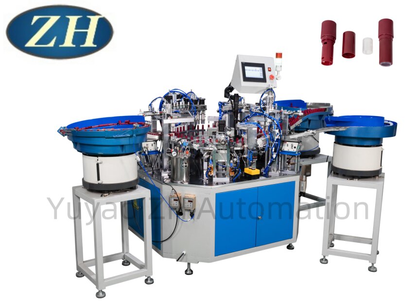 Maximum gradus automatic lipstick packaging apparatus